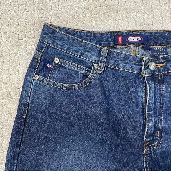 Bongo VTG Y2K Women’s Sparkle Bootleg Jeans Size 9 - Picture 4 of 9